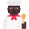 Cook- Dark Skin Tone emoji on Microsoft